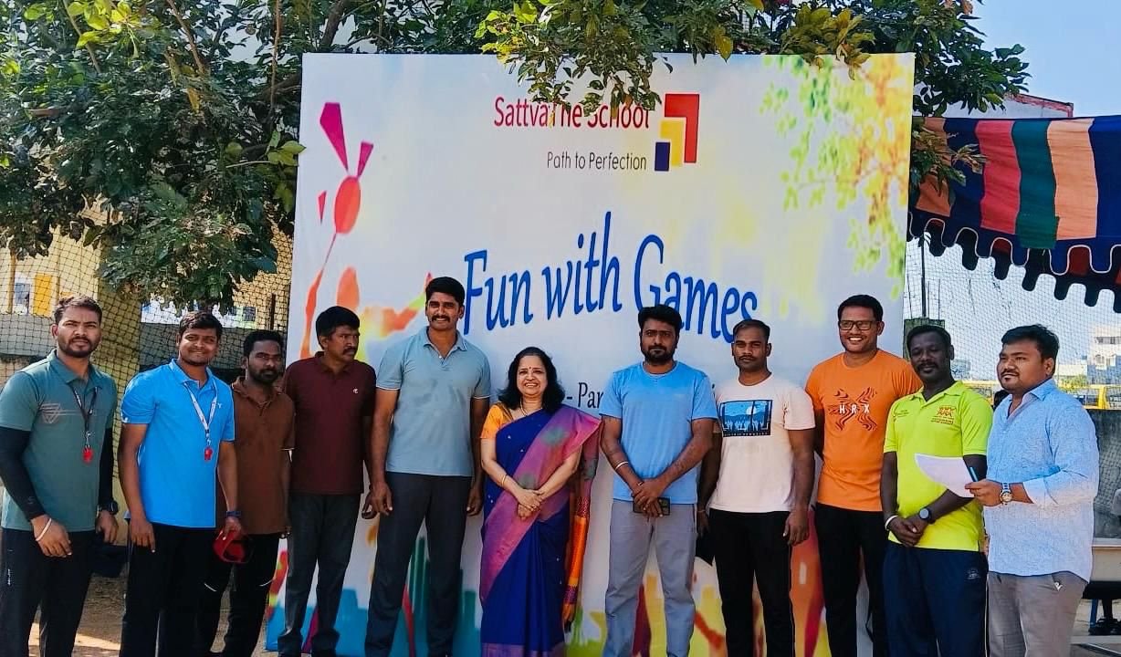 Sattva school’s “Fun with Games”